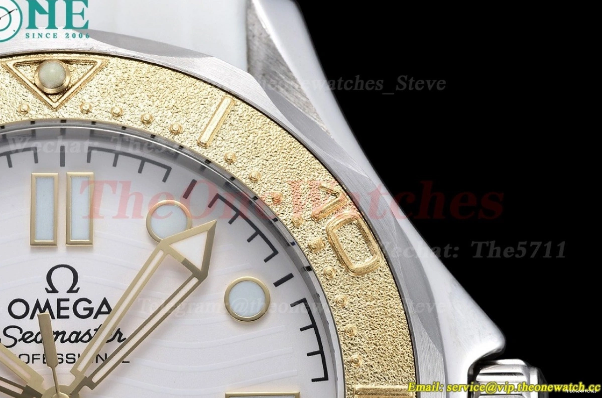 GDF SS 300m Dial White MY8215 Seamaster 42mm RU 0517